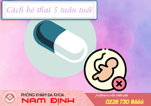 Phá thai 5 tuần