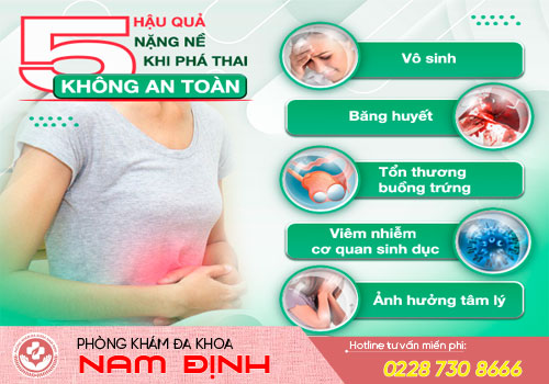 phòng khám phá thai an toàn