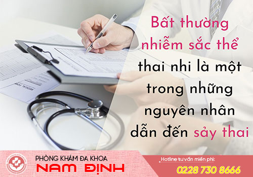 dấu hiệu sảy thai