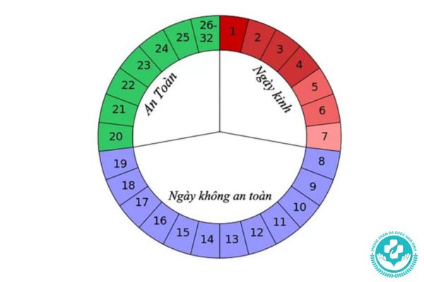 Tránh thai bằng cách tính ngày rụng trứng theo chu kỳ kinh nguyệt