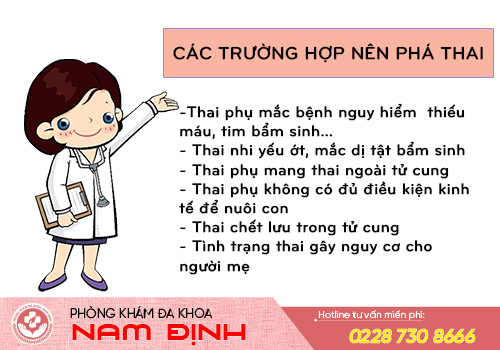 phá thai 6 tuần